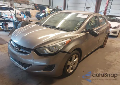 2011 Hyundai Elantra Gls/Limited from USA, damaged, VIN 5NPDH4AE3BH016971